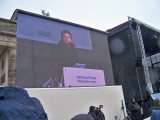 Wagenknecht in ihrer Rede.