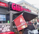 Vor dem Nachhauseweg einen guten Glühwein genießen.
